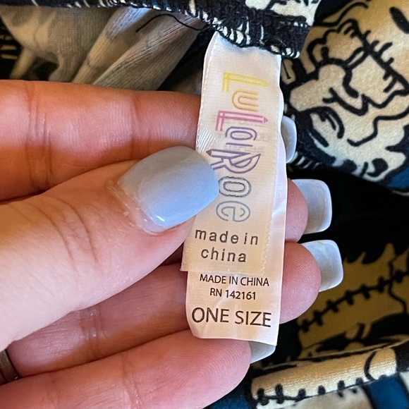 Lularoe Frankenstein Leggings - Picture 3 of 3